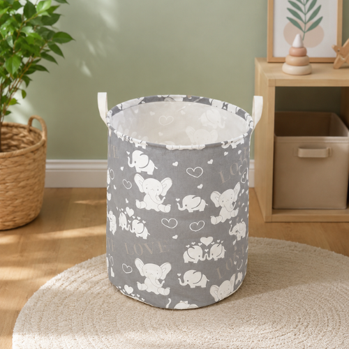 CESTA DE ALMACENAMIENTO PLEGABLE (50 × 38 cm)
