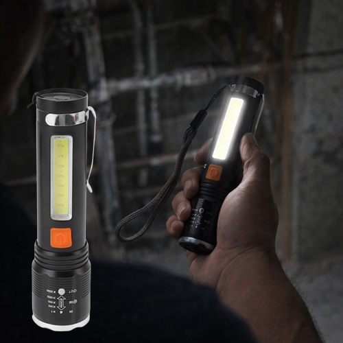 LINTERNA TÁCTICA LED RECARGABLE