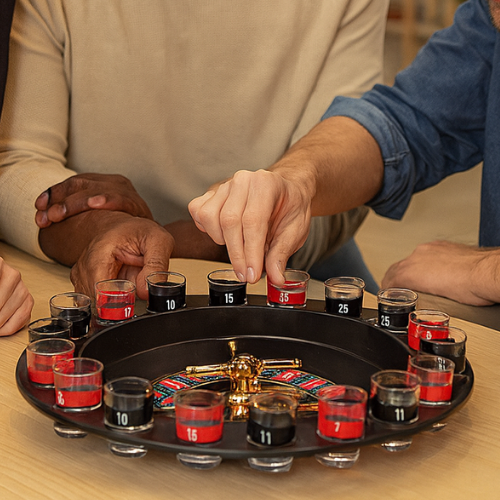 RULETA SHOT – JUEGO DE BEBER