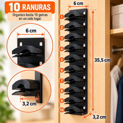 ORGANIZADOR DE GORRAS
