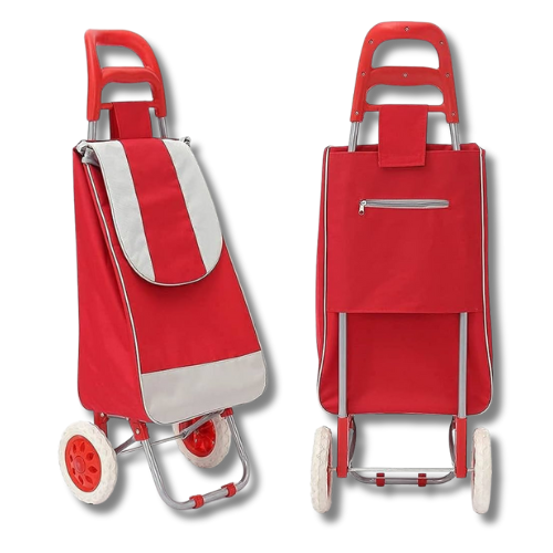 Carrito de compras plegable