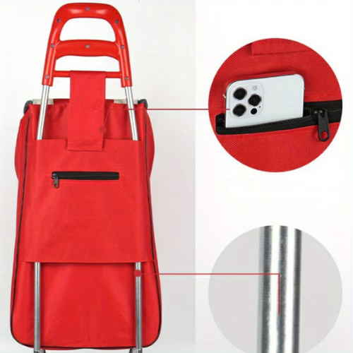 Carrito de compras plegable