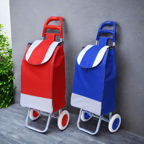 Carrito de compras plegable