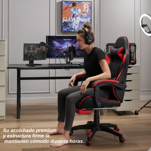 SILLA GAMER ERGONÓMICA