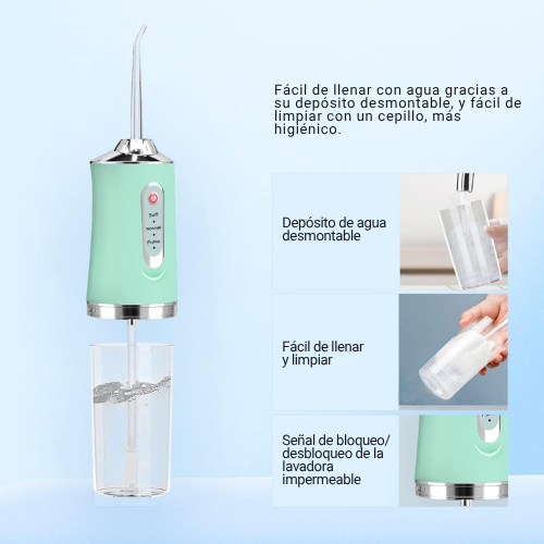 IRRIGADOR BUCAL PORTÁTIL
