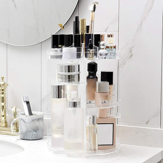 ORGANIZADOR DE MAQUILLAJE GIRATORIO