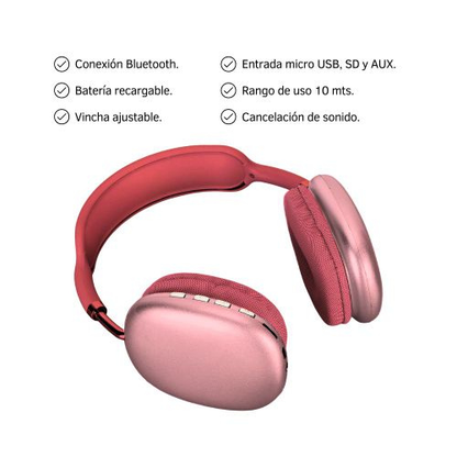 AUDIFONOS BLUETOOH INALAMBRICOS P9