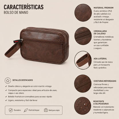 BOLSA DE MANO PARA HOMBRE