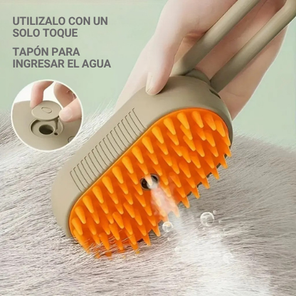 CEPILLO VAPORIZADOR PARA MASCOTA