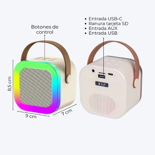 COMBO SMARTWATCH PARLANTE MICRÓFONO