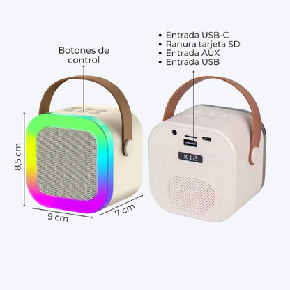 COMBO SMARTWATCH PARLANTE MICRÓFONO