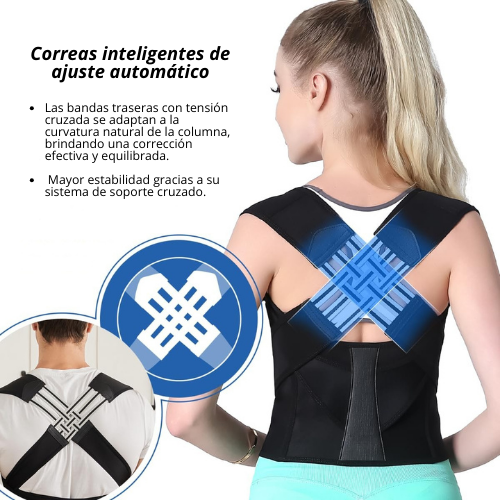 CORRECTOR DE POSTURA PARA MUJERES Y HOMBRES