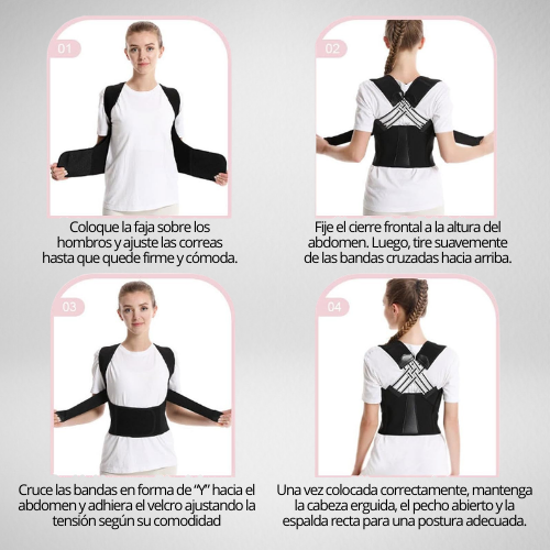 CORRECTOR DE POSTURA PARA MUJERES Y HOMBRES