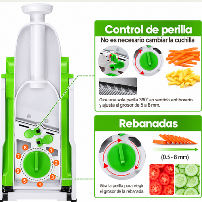 CORTADOR DE VERDURAS MULTIFUNCIONAL