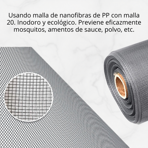 CORTINA MOSQUITERO MAGNÉTICA PARA VENTANA