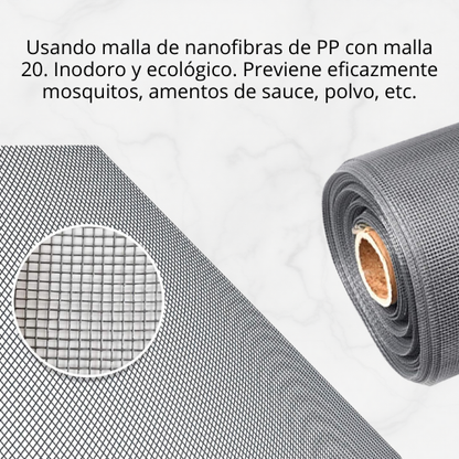 CORTINA MOSQUITERO MAGNÉTICA PARA VENTANA