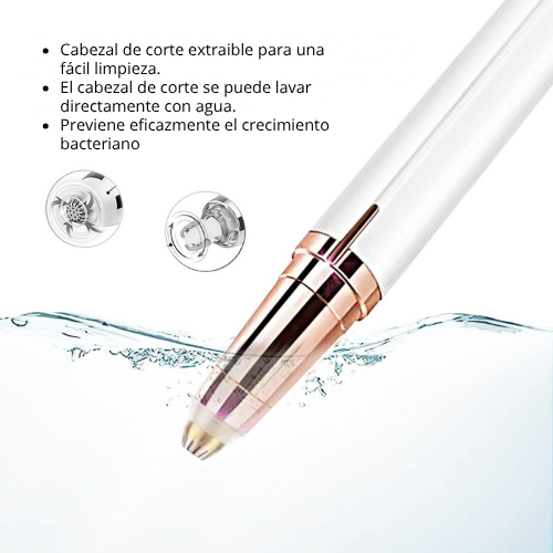 DEPILADOR DE CEJAS RECARGABLE