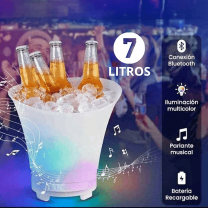 HIELERA PARLANTE A BLUETOOTH