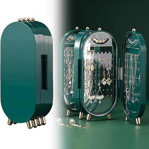 JOYERO PLEGABLE DE 4 CUERPOS