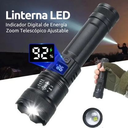 LINTERNA TÁCTICA LED