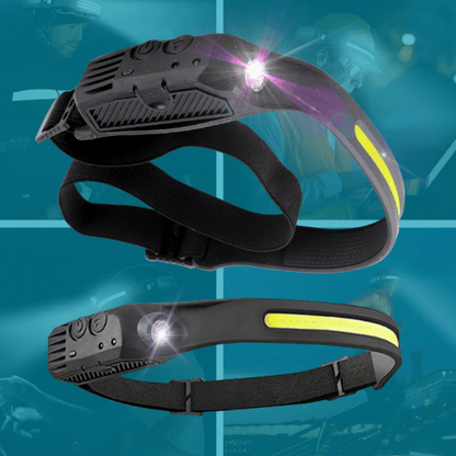 LINTERNA LED FRONTAL RECARGABLE