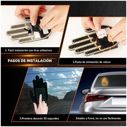 MANO LED PARA AUTO