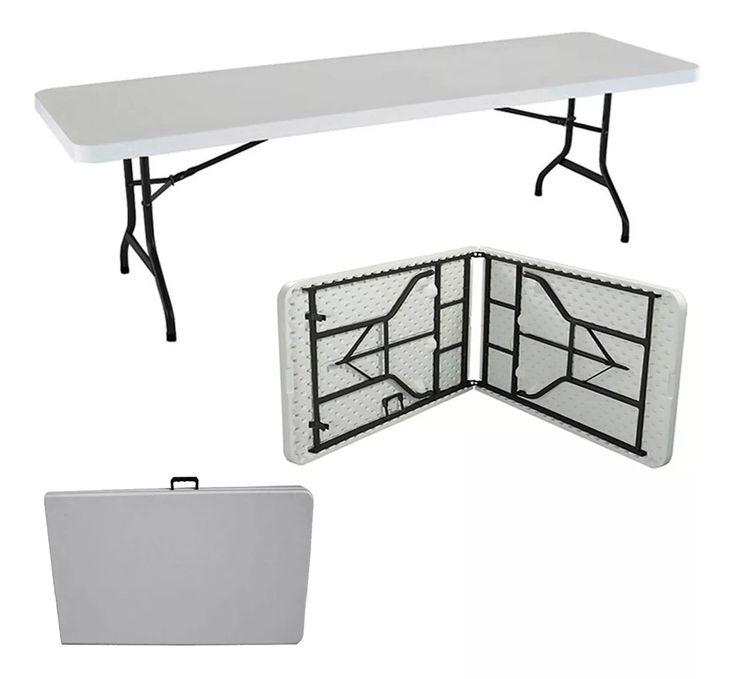 MESA PLEGABLE DE PLASTICO