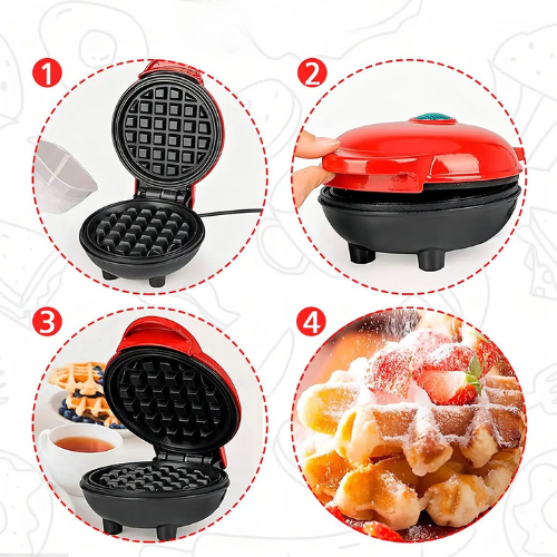 MINI WAFFLERA ELÉCTRICA