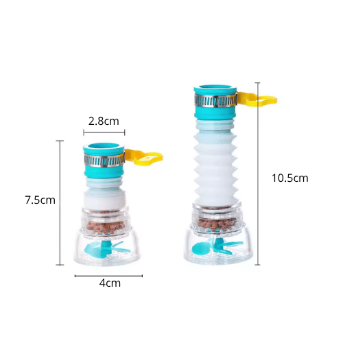 MINI CABEZAL DE GRIFO EXPANDIBLE