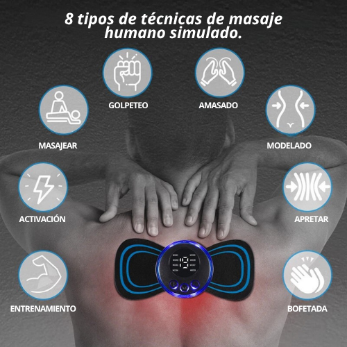 MINI MASAJEADOR DE MICRO CORRIENTE EMS