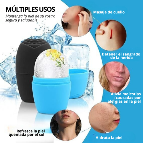 MOLDE DE HIELO FACIAL