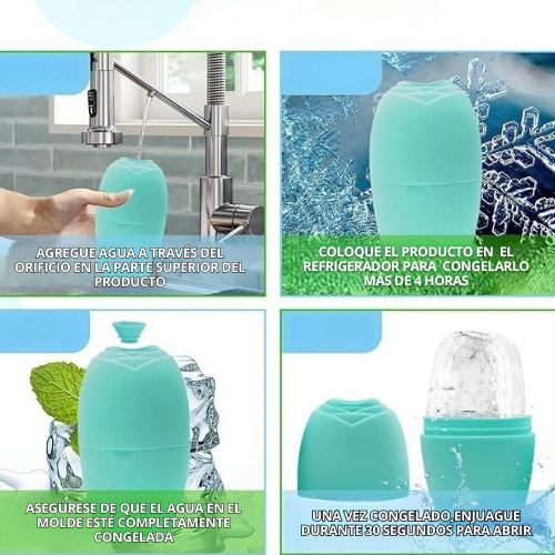 MOLDE DE HIELO FACIAL