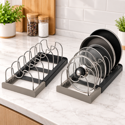 ORGANIZADOR EXPANDIBLE PARA OLLAS, SARTENES Y TAPAS