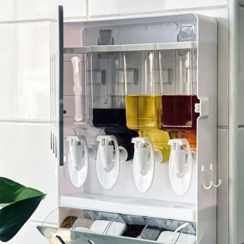 ORGANIZADOR DE CONDIMENTOS MULTIFUNCIONAL