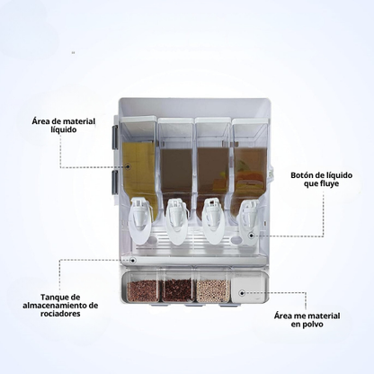 ORGANIZADOR DE CONDIMENTOS MULTIFUNCIONAL