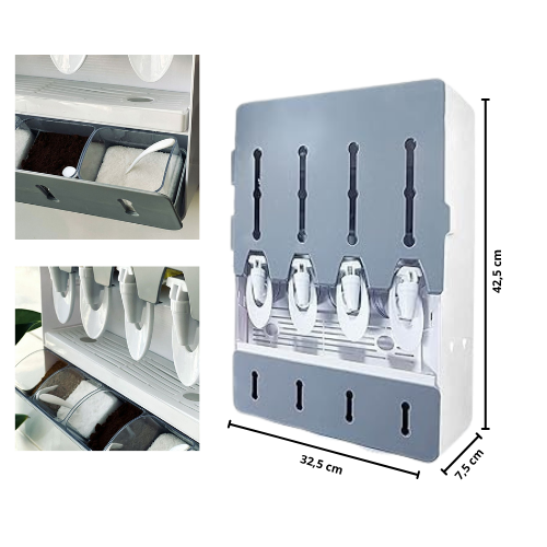 ORGANIZADOR DE CONDIMENTOS MULTIFUNCIONAL