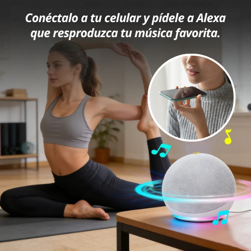 PARLANTE  INTELIGENTE ALEXA RECARGABLE