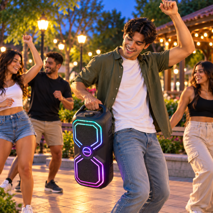 PARLANTE PORTÁTIL BLUETOOTH RGB