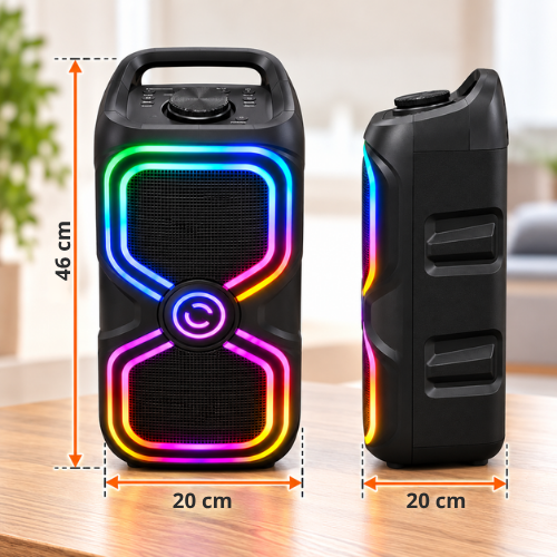 PARLANTE PORTÁTIL BLUETOOTH RGB
