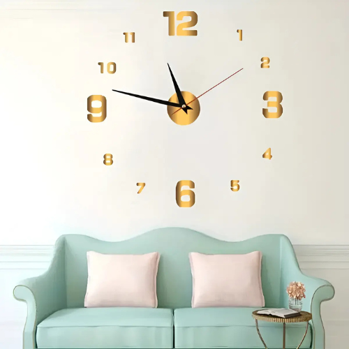 RELOJ DIGITAL DE PARED 3D