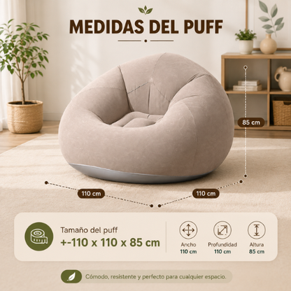 SILLÓN INFLABLE PORTÁTIL