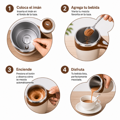 TAZA MEZCLADORA CON AGITADOR MAGNÉTICO
