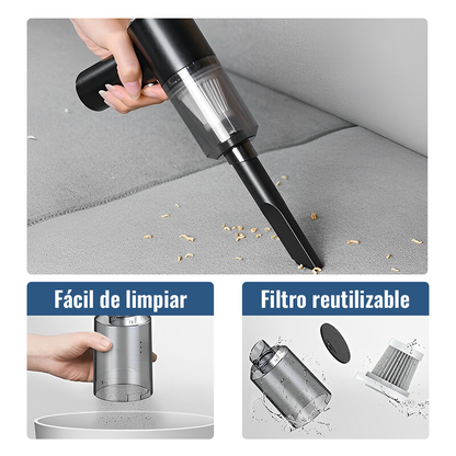 MINI ASPIRADORA RECARGABLE 2 EN 1