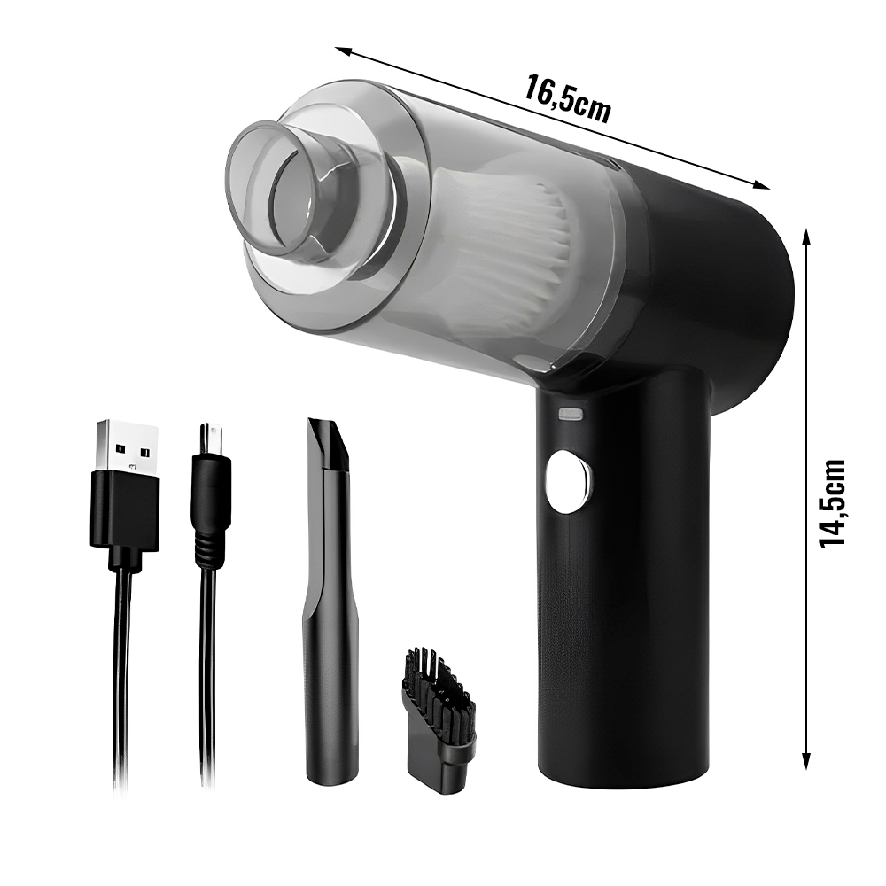 MINI ASPIRADORA RECARGABLE 2 EN 1
