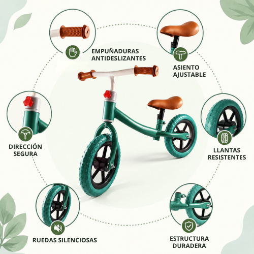 BICICLETA DE EQUILIBRIO PARA NIÑOS