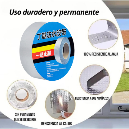 CINTA SELLADORA DE BUTILO IMPERMEABLE