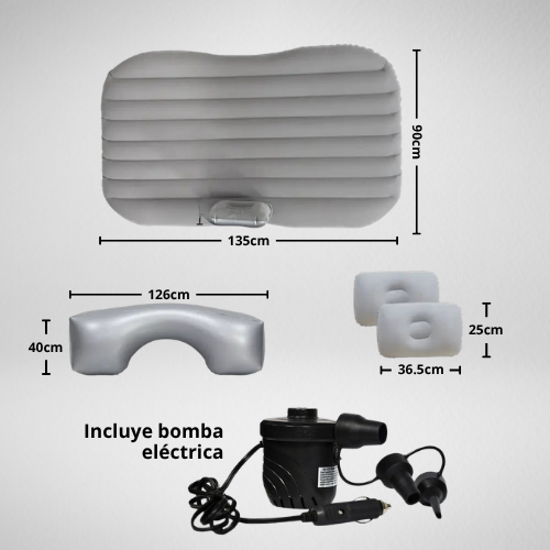 COLCHON INFLABLE PARA AUTO