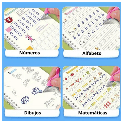 KIT DE CUADERNOS MÁGICOS DE CALIGRAFÍA