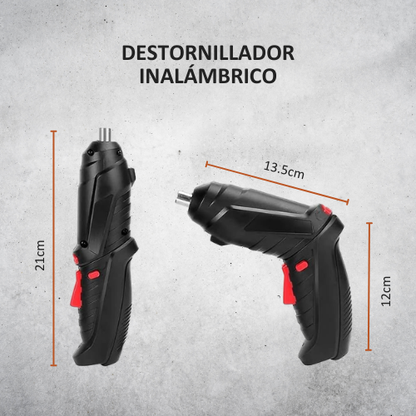 DESTORNILLADOR INALÁMBRICO RECARGABLE