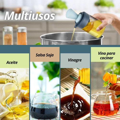 DISPENSADOR DE ACEITE CON BROCHA